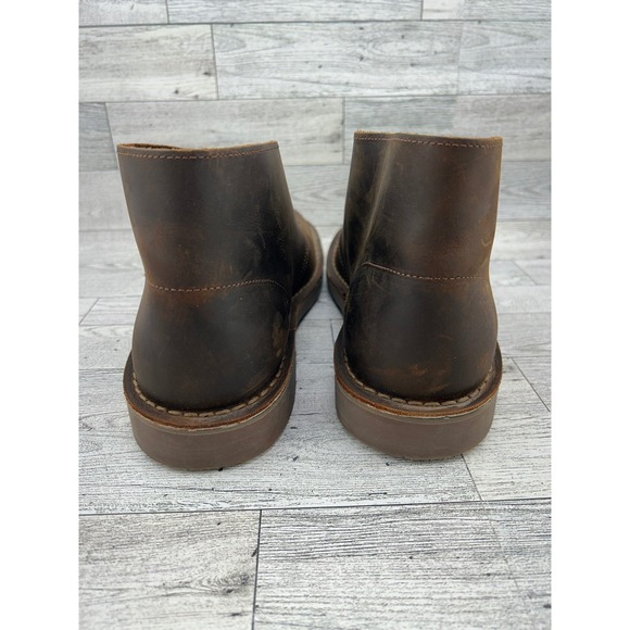 Clarks Desert Boots Mens Brown Leather Chukka Ankle Boots Size 8.5 main image 6